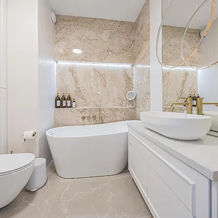 Apartmán Hello Glamour Z Widokiem Na Morze, Tarasem I 2 Parkingami Gdaňsk