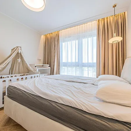 Apartmán Hello Glamour Z Widokiem Na Morze, Tarasem I 2 Parkingami Gdaňsk