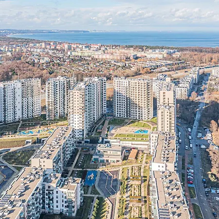 Hello Glamour Z Widokiem Na Morze, Tarasem I 2 Parkingami Apartman